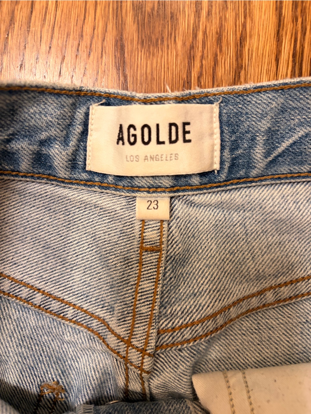 Agolde Riley denim - Picture 5 of 6